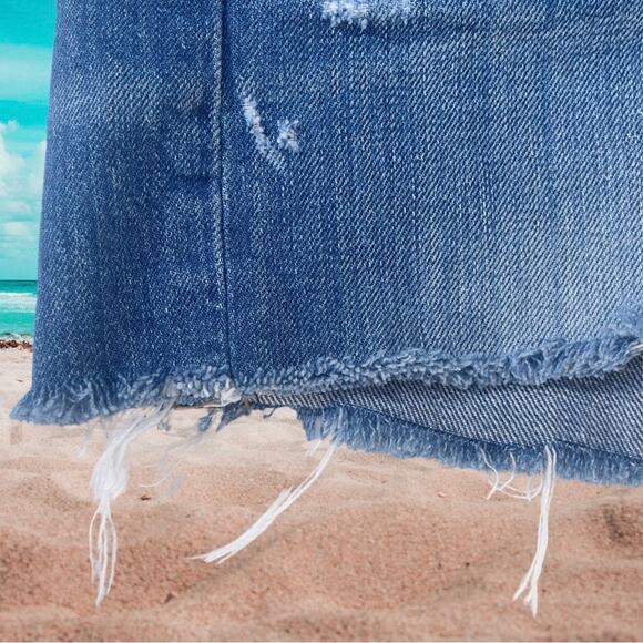 J Brand Libra Jean Shorts - Cut-Off Distressed Denim - Size 26 - REVOLVE - Boho - Picture 9 of 16